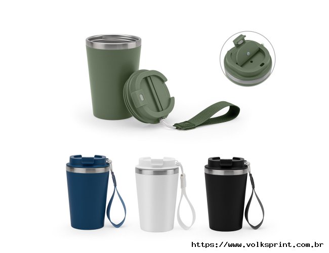 Copo de viagem em a�o inox